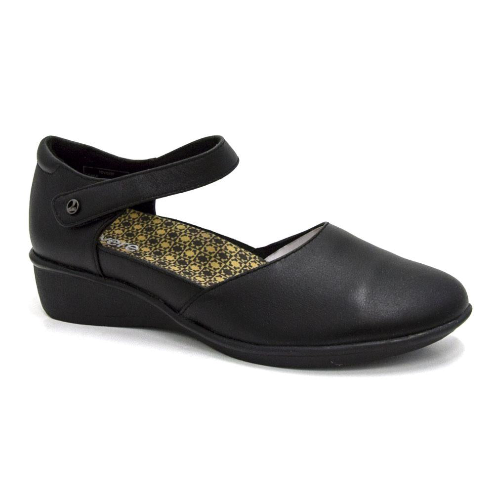 Revere Women's Osaka Black French Natural Fit Footwear