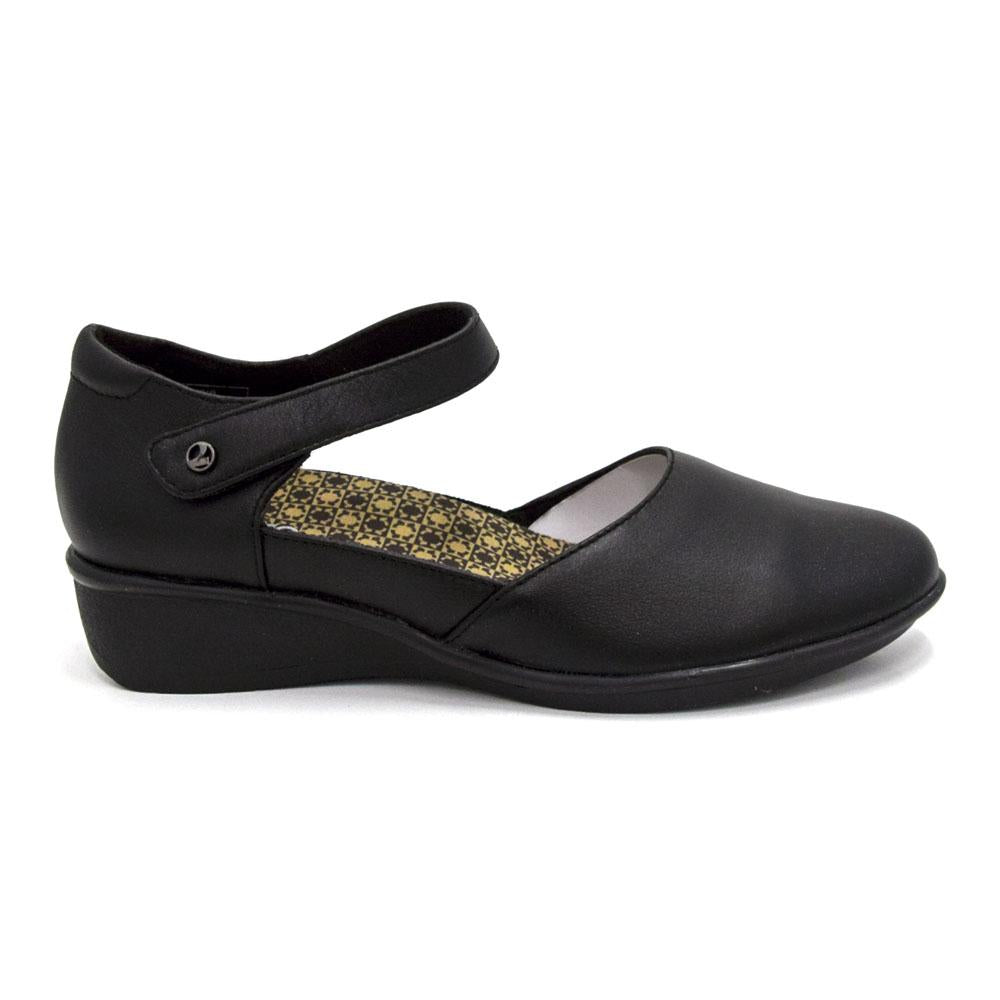 Revere Women's Osaka Black French Natural Fit Footwear
