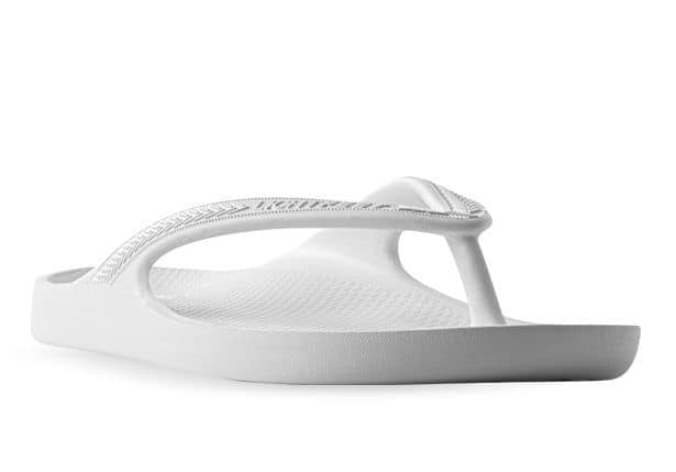 Lightfeet Revive Arch Support Thong White Natural Fit Footwear