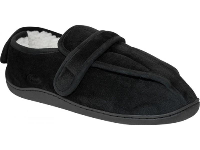 Scholl Orthaheel Men's Easyfit Slipper Black Natural Fit Footwear