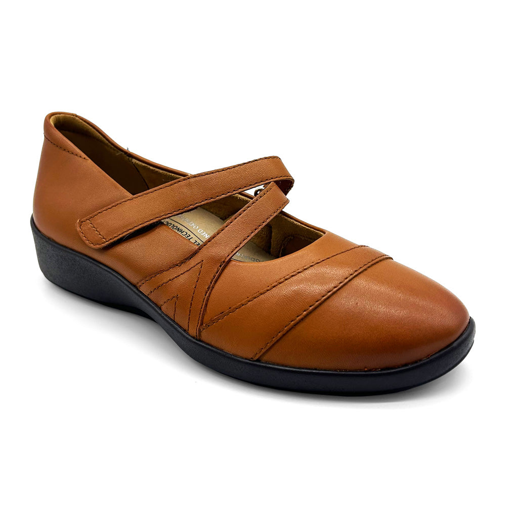 Scholl Orthaheel Women's Keisha Tan Natural Fit Footwear