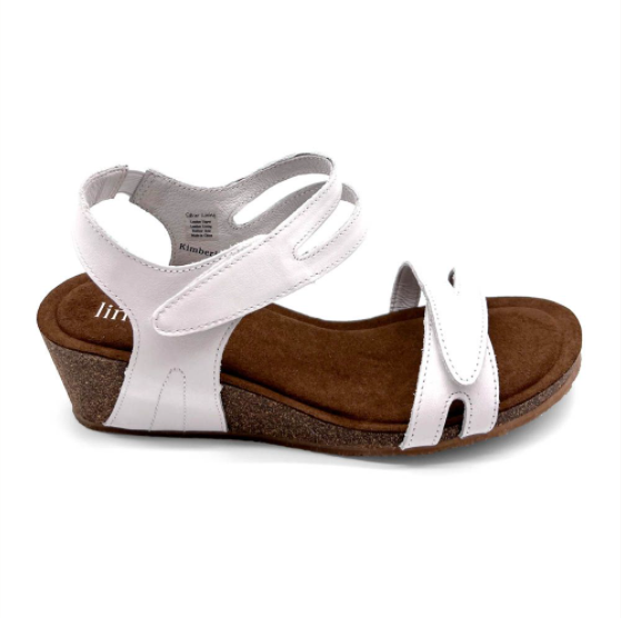 Silver Lining Women's Kimberley White Natural Fit Footwear