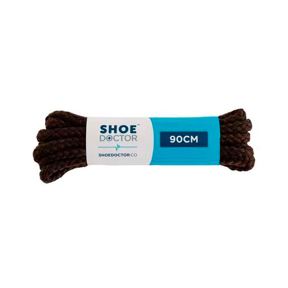 Shoe Doctor Shoe Lace Corded 90cm Black Natural Fit Footwear
