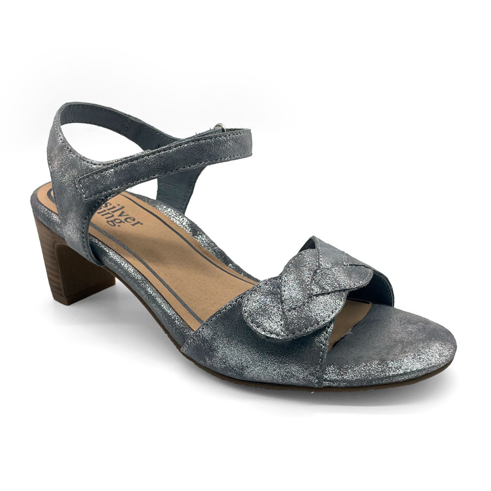 Silver Lining Women's Josette Dusty Grey Natural Fit Footwear