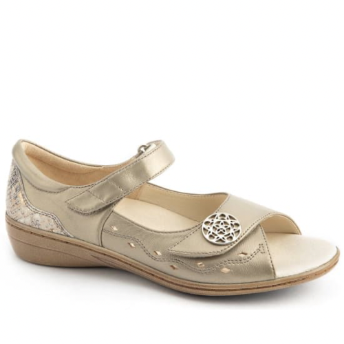 Klouds Women's Venice Champagne Natural Fit Footwear