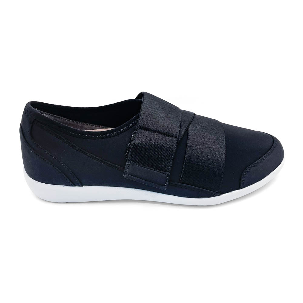 Ziera Women's Urban FF-ZR Black White Natural Fit Footwear