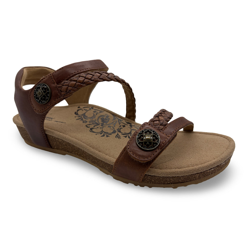 Aetrex Women's Jillian Walnut