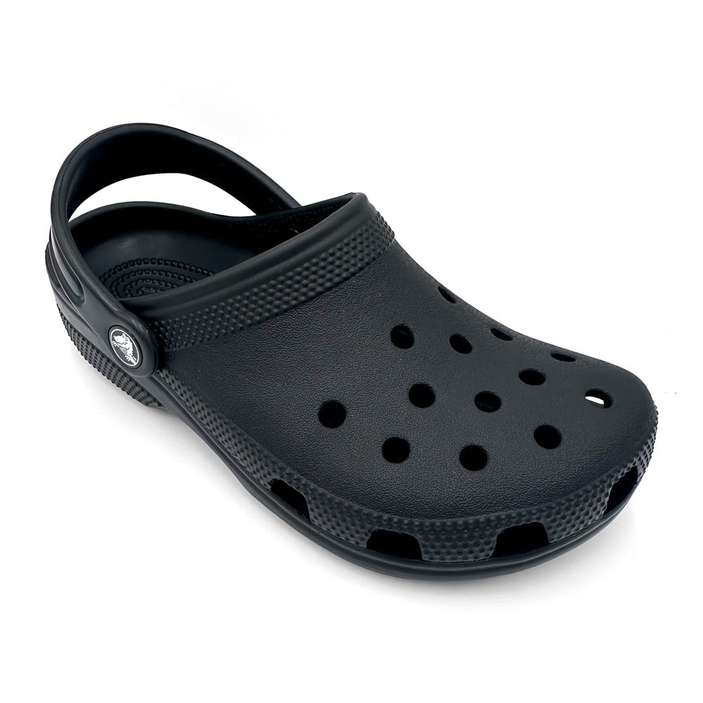 Crocs Unisex 10001-001 Classic Clog Black Natural Fit Footwear