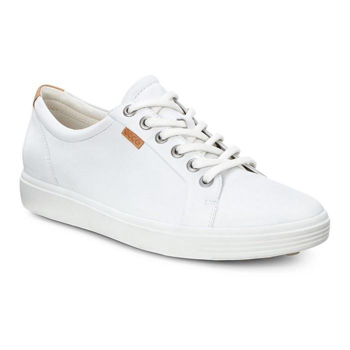 ECCO Women's Soft 7 White Droid Natural Fit Footwear