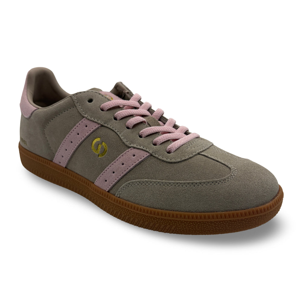 Goodsole Women's 2001 Parallel Tropical Taupe/Pink Suede