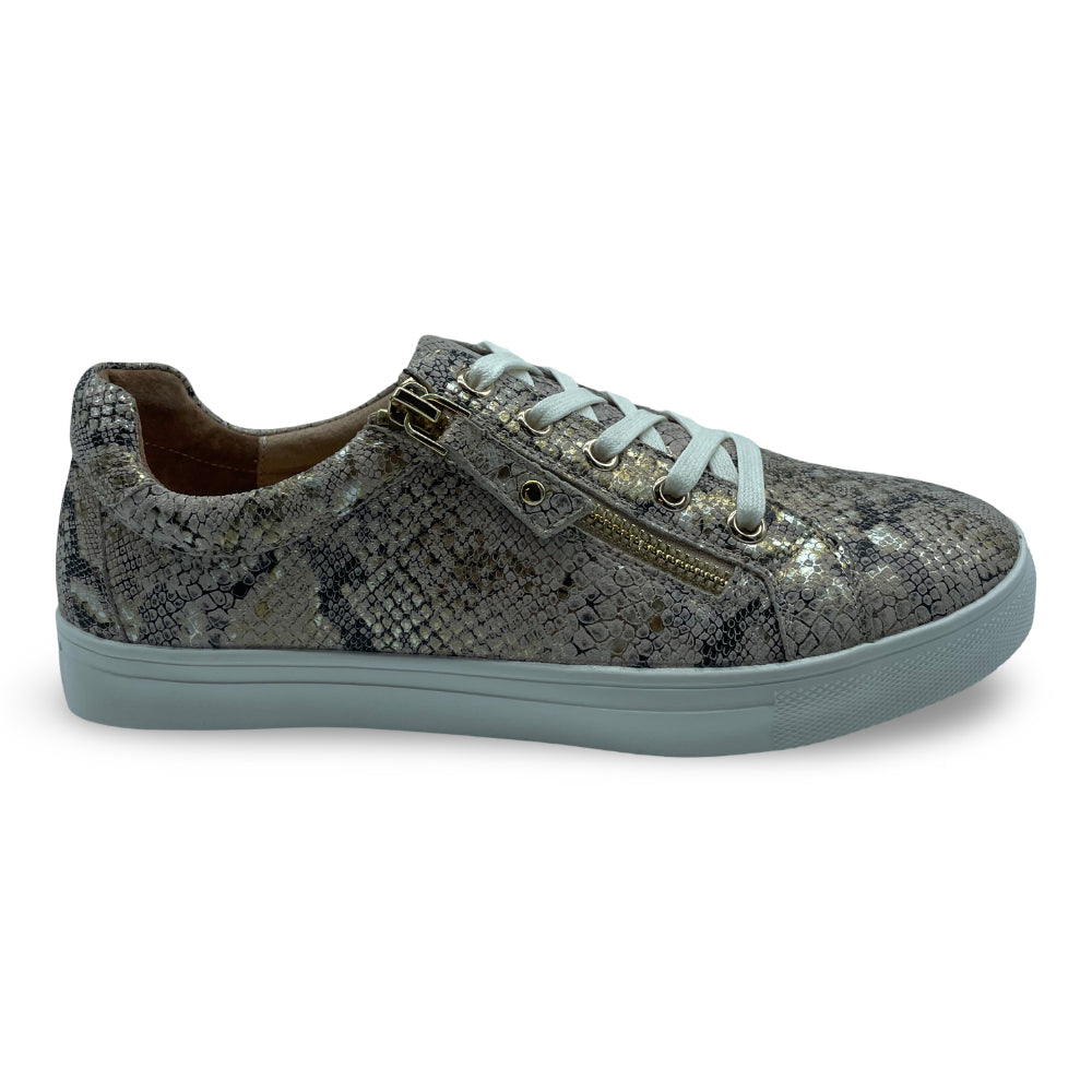 Klouds Women's Cara Print Soft Pink Snake