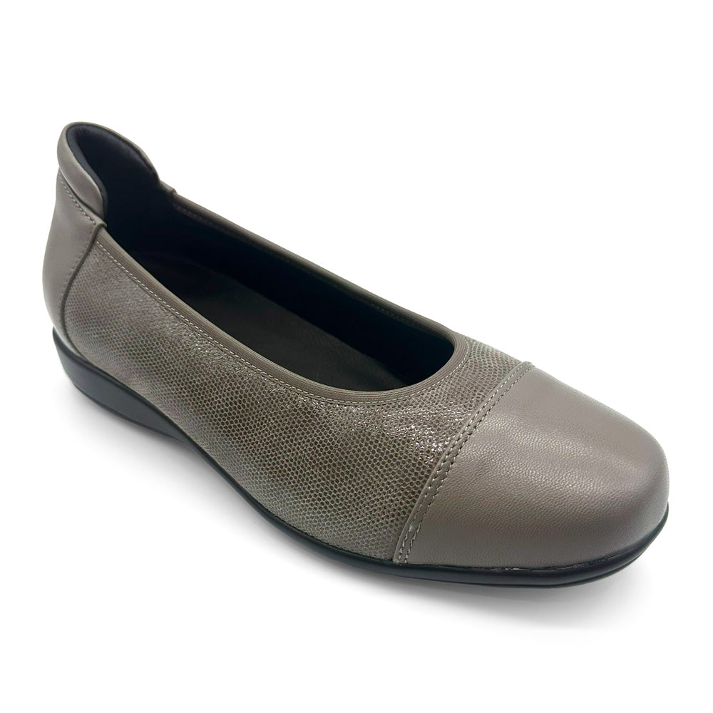 Klouds Women's Walnut Dusk Stretch Combo Natural Fit Footwear