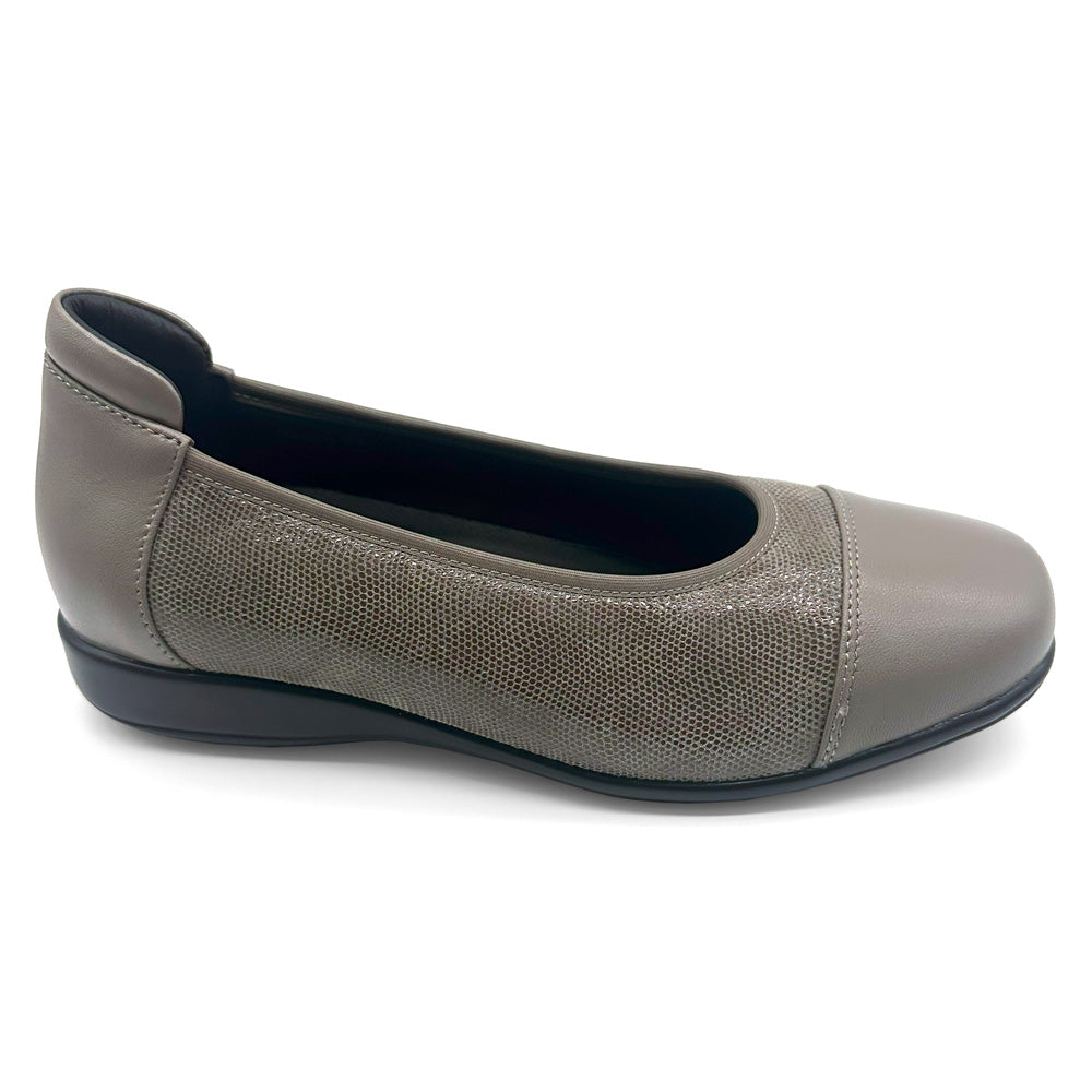 Klouds Women's Walnut Dusk Stretch Combo Natural Fit Footwear