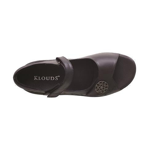 Klouds Women's Venice Black Natural Fit Footwear
