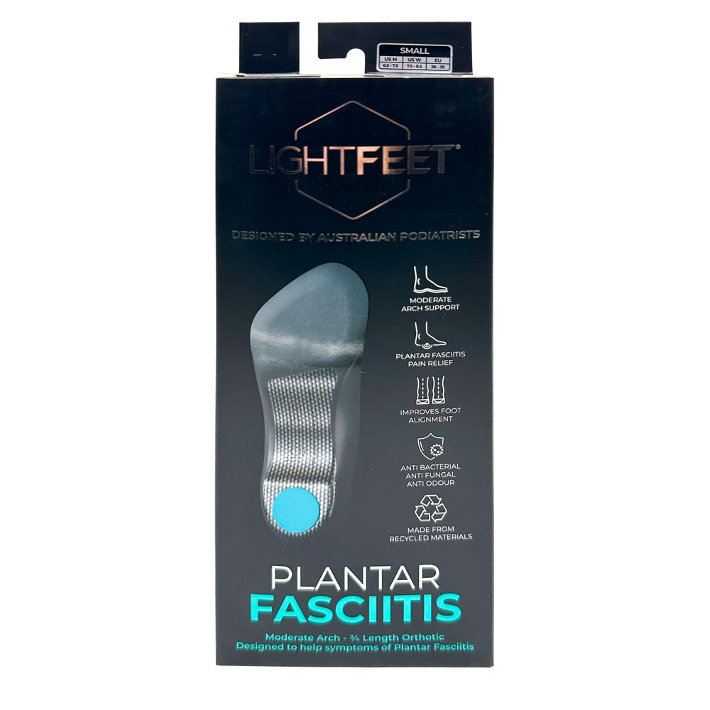 Lightfeet Plantar Fasciitis 3/4 Insole Natural Fit Footwear