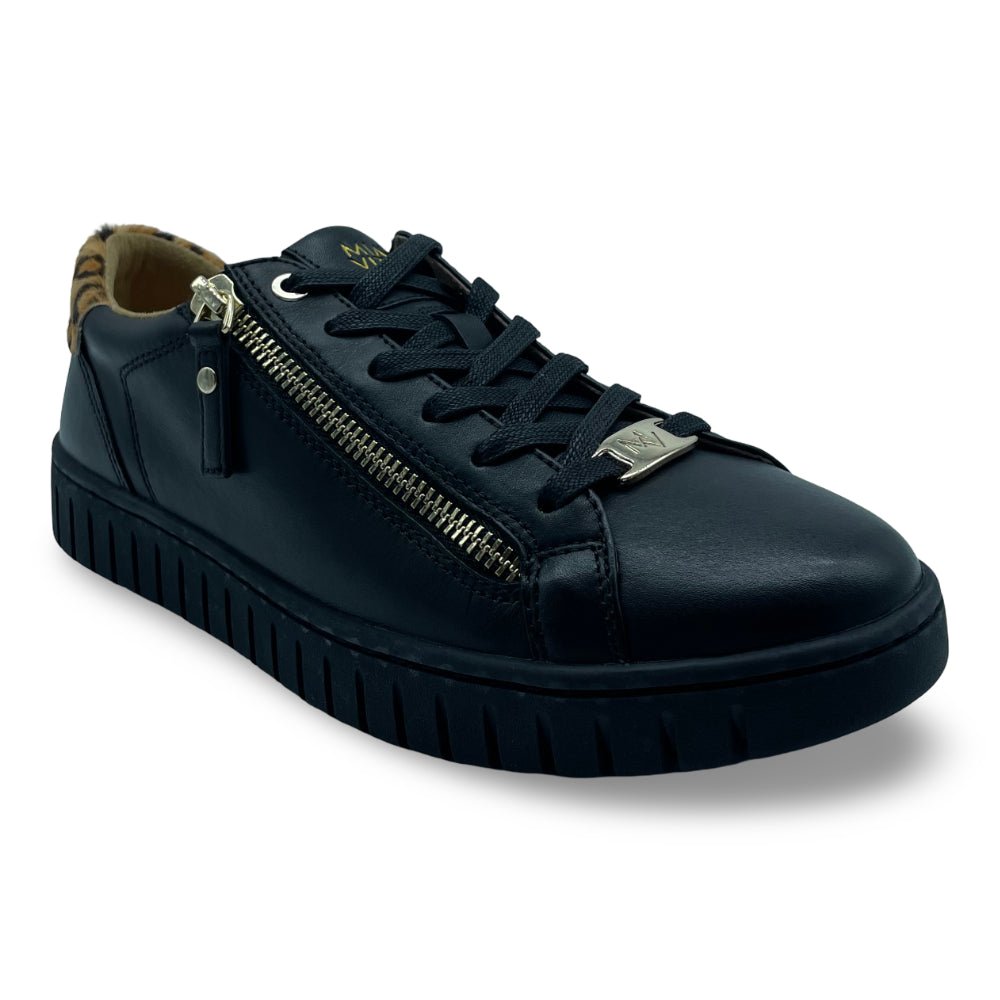 Mia Vita Women's Luna Black/Leopard