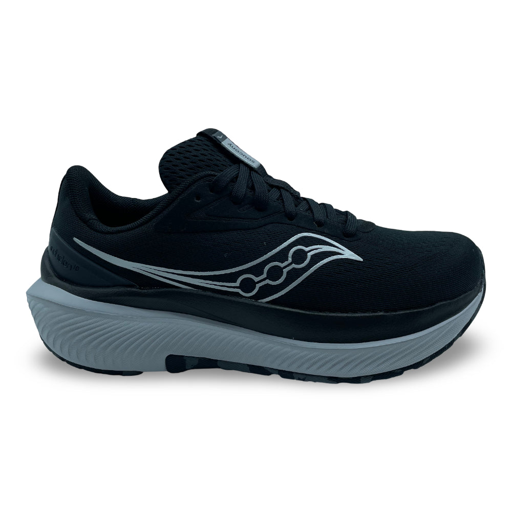 Saucony Women's Echelon 10 (WIDE) Black/Silver