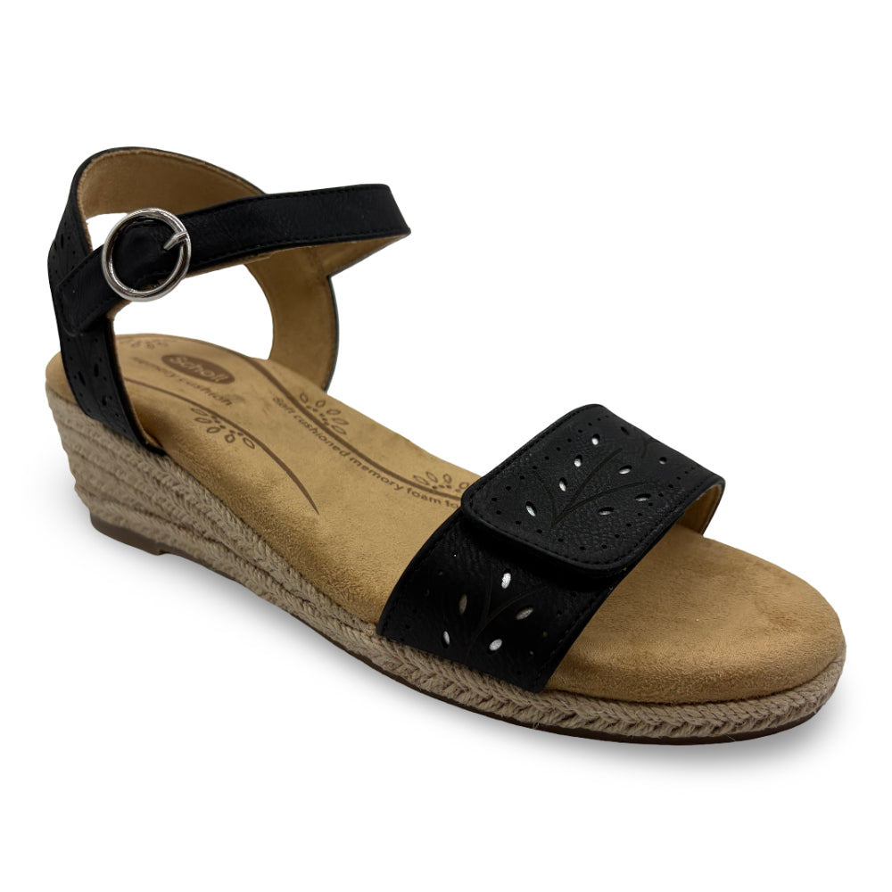 Scholl Orthaheel Women's Melissa II Black