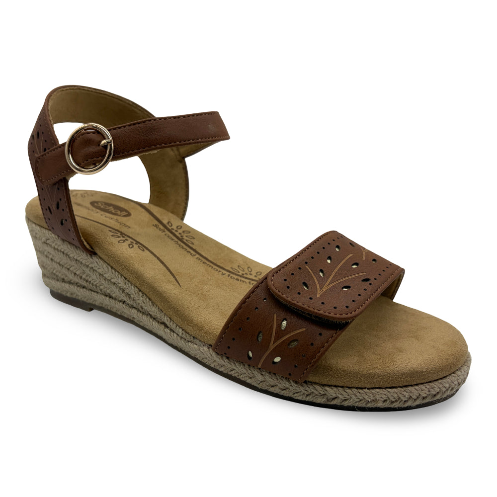 Scholl Orthaheel Women's Melissa II Tan