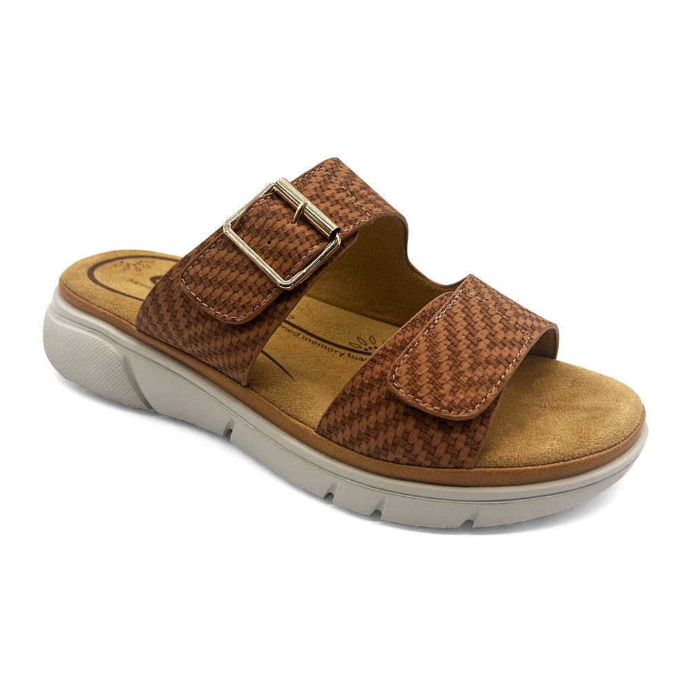 Scholl Orthaheel Women's Rage Tan Raffia
