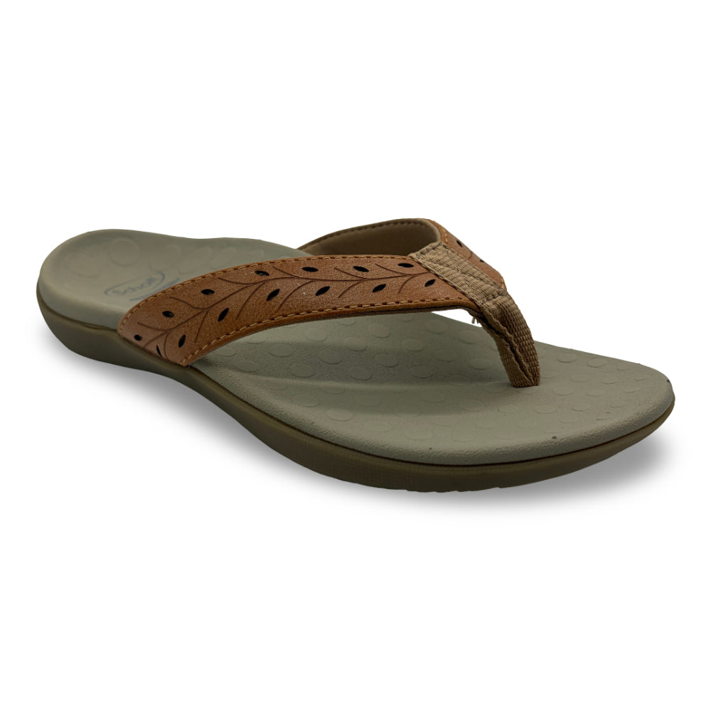 Scholl Orthaheel Women's Sonoma Perf Fawn