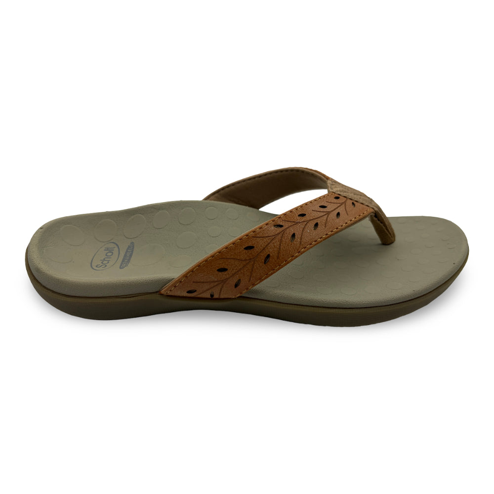 Scholl Orthaheel Women's Sonoma Perf Fawn