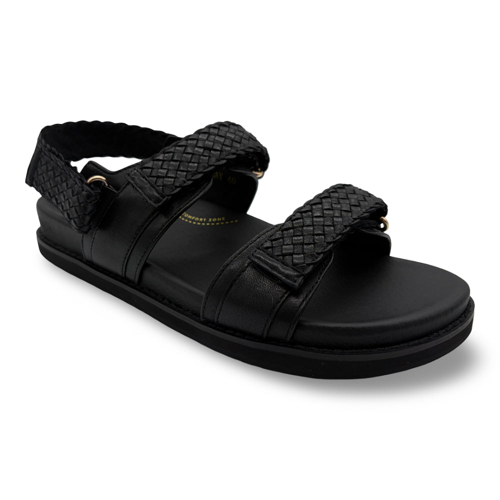 Silver Lining Women's Findlay Weave Black