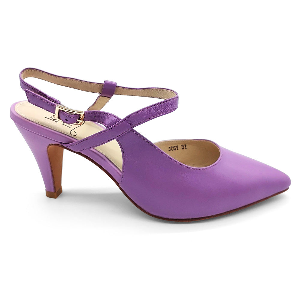 Katie n Me Women's Josy Lilac Kid  Natural Fit Footwear