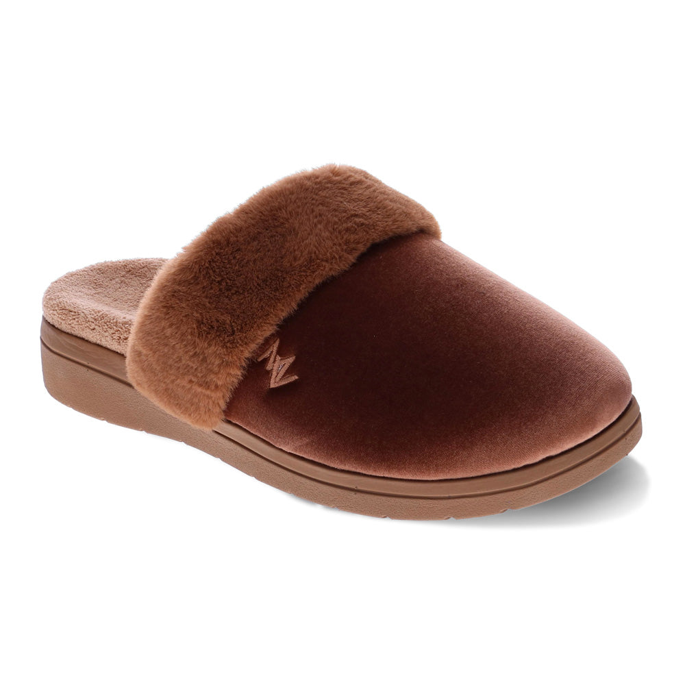 Mia Vita Women's Cuddle Mink  Natural Fit Footwear