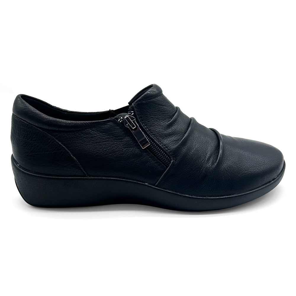 Scholl Orthaheel Women's Katina Black  Natural Fit Footwear