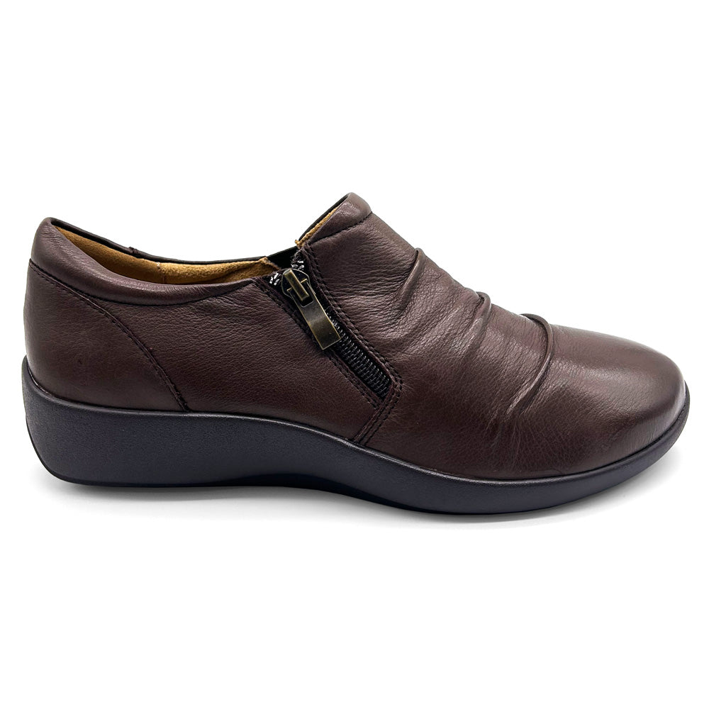 Scholl Orthaheel Women's Katina Chocolate  Natural Fit Footwear