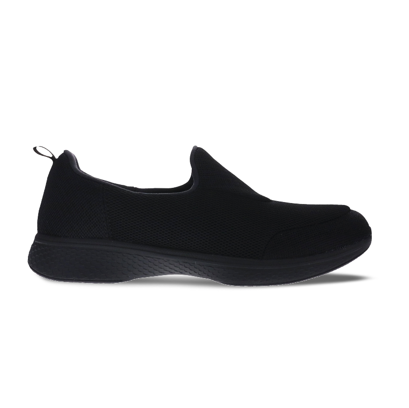 Klouds Women's Kross Walk Double Black  Natural Fit Footwear