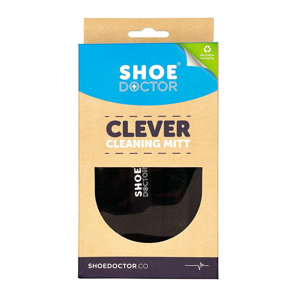Shoe Doctor Clever Mitt For Polishing Black  Natural Fit Footwear