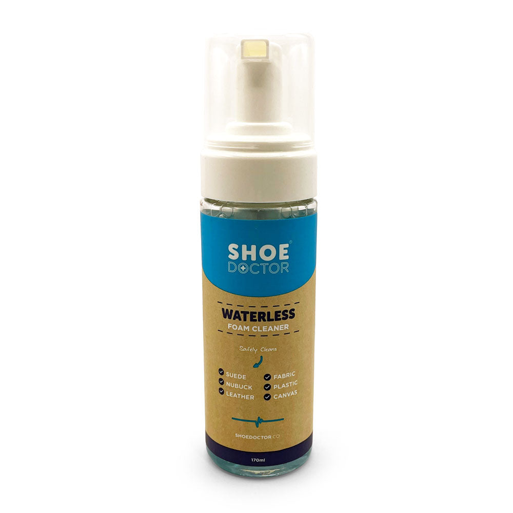 Shoe Doctor Waterless Foam Cleaner 170ml Pump Neutral  Natural Fit Footwear