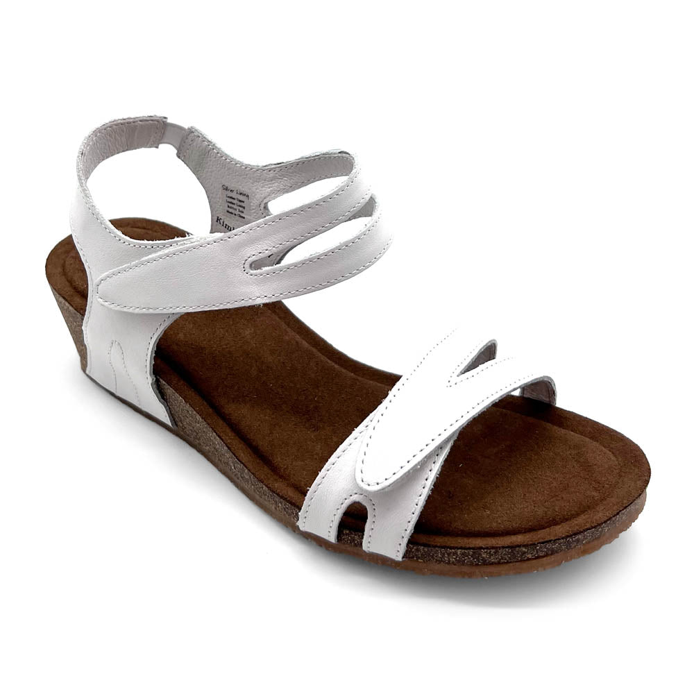 Silver Lining Women's Kimberley White  Natural Fit Footwear