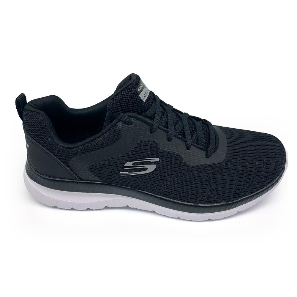 Skechers Women's Bountiful - Quick Path Black/White  Natural Fit Footwear