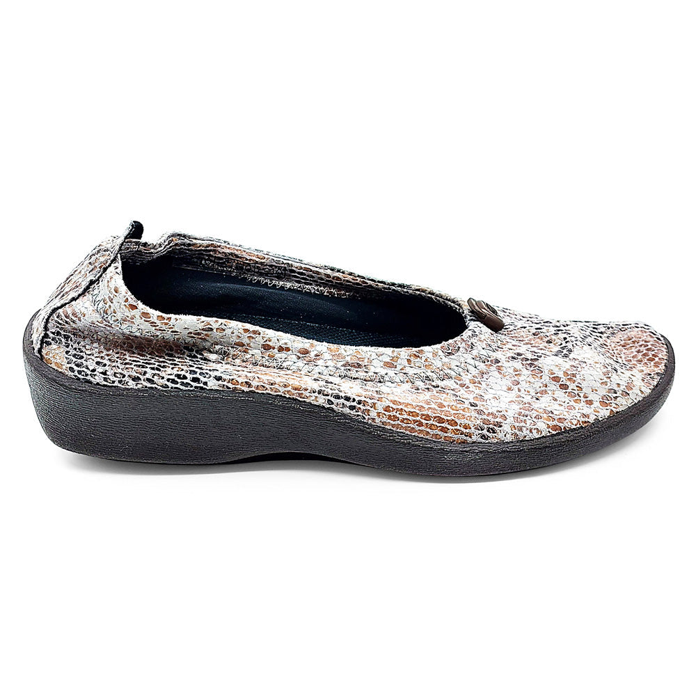 Arcopedico Women's L14 Grey Snake  Natural Fit Footwear