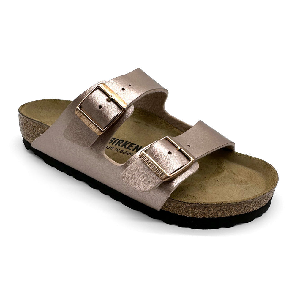 Birkenstock Arizona Birko Flor Copper  Natural Fit Footwear