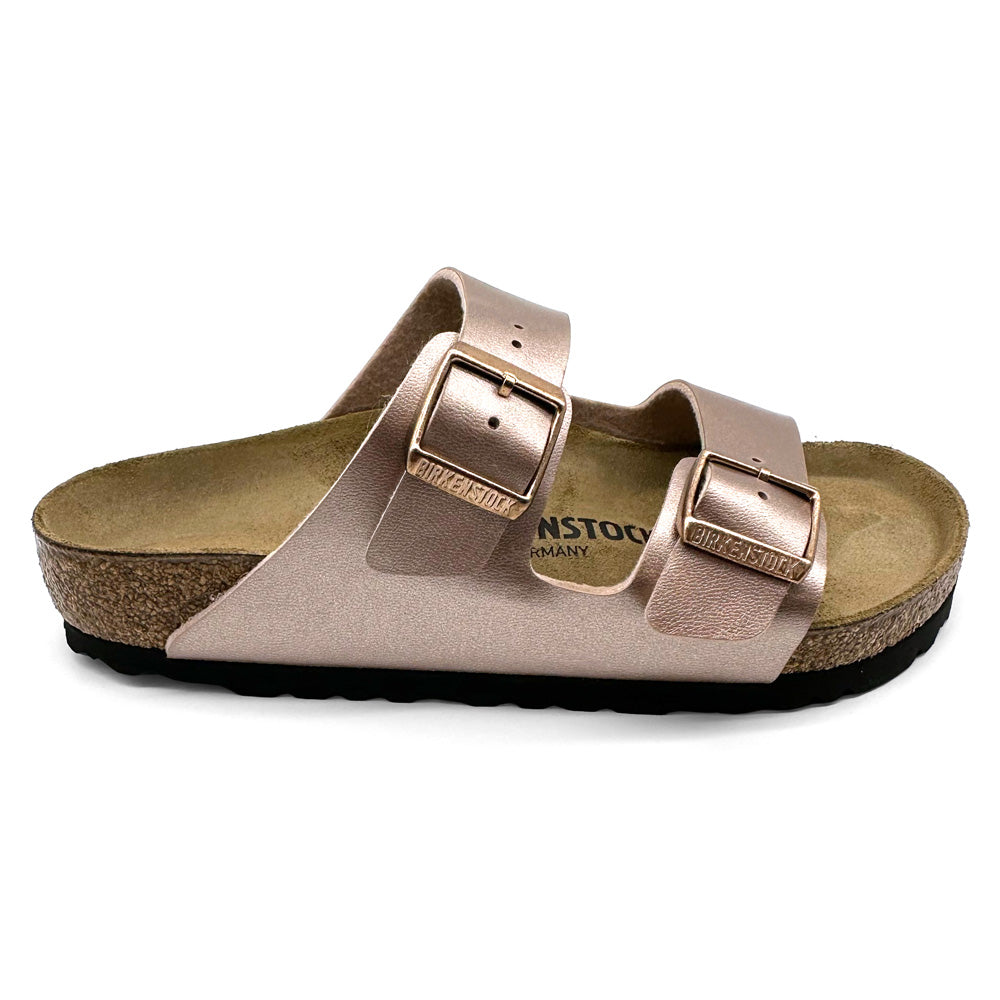Birkenstock Arizona Birko Flor Copper  Natural Fit Footwear