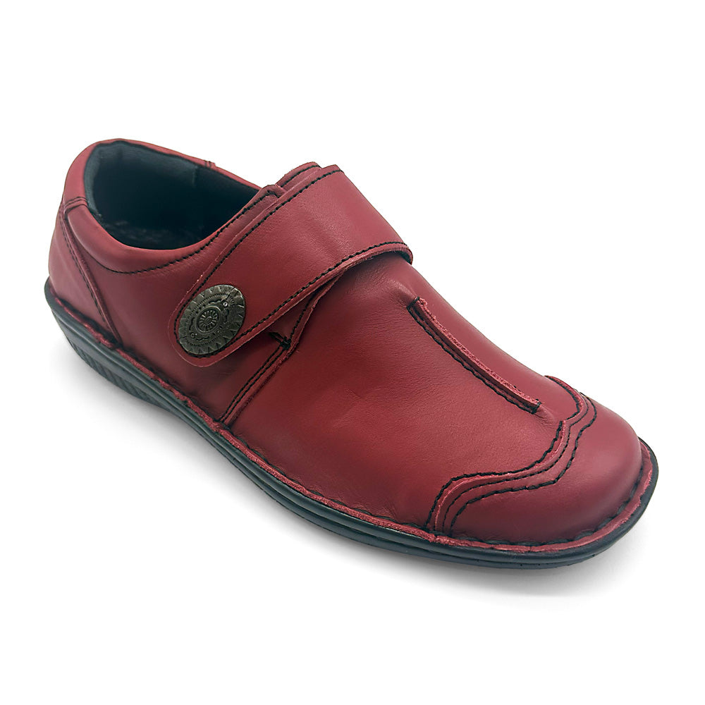 Cabello Women's 5072-27 Burgundy  Natural Fit Footwear