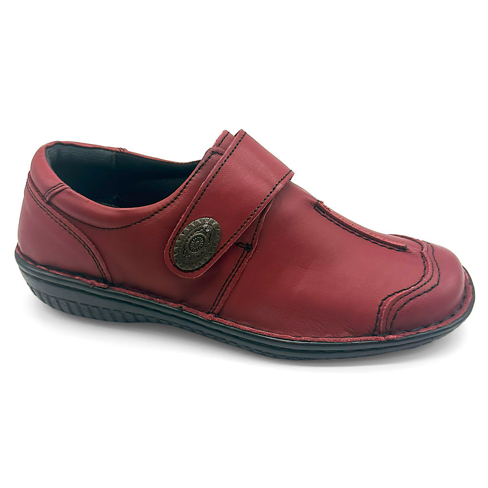 Cabello Women's 5072-27 Burgundy  Natural Fit Footwear