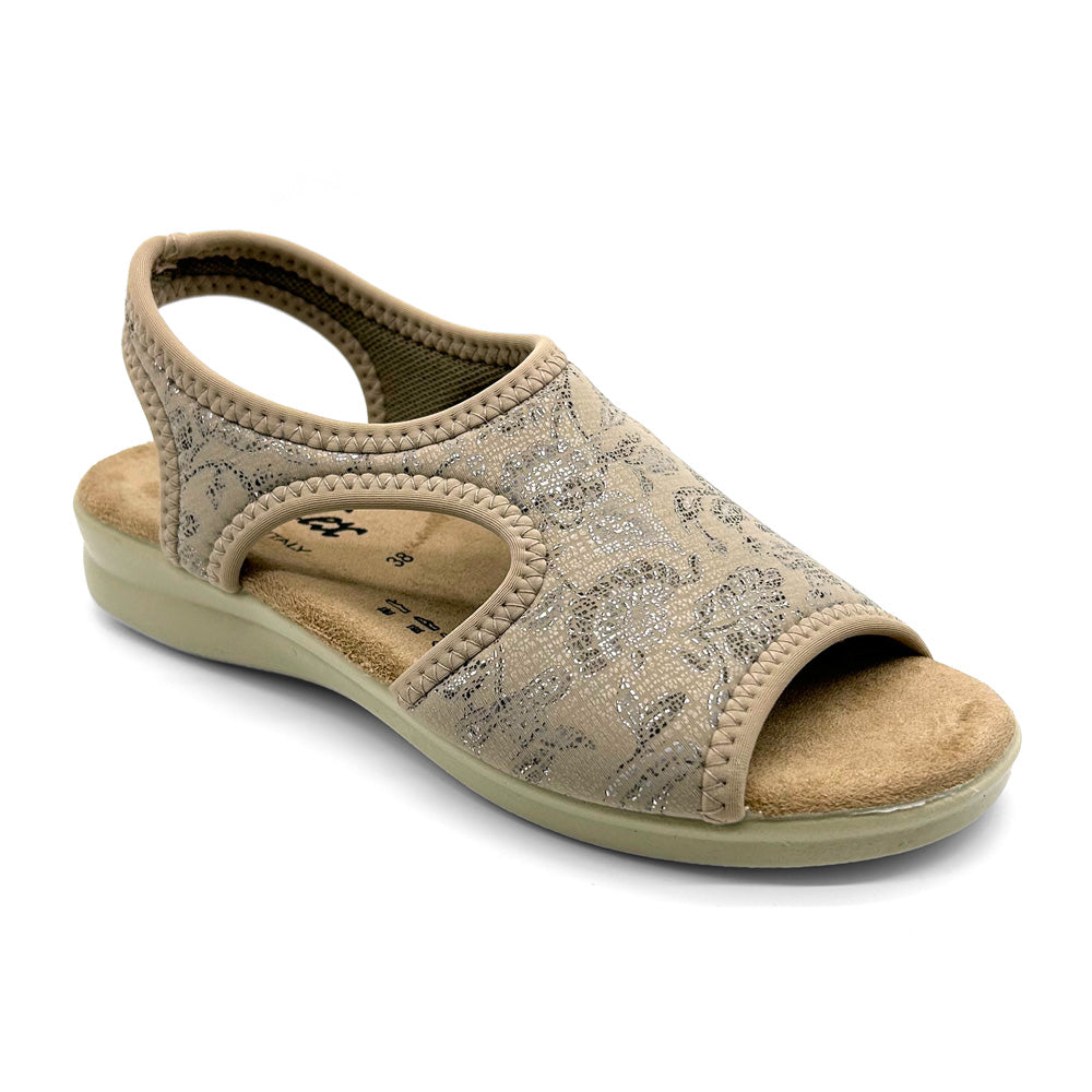 Cabello Women's Tuscany Beige  Natural Fit Footwear