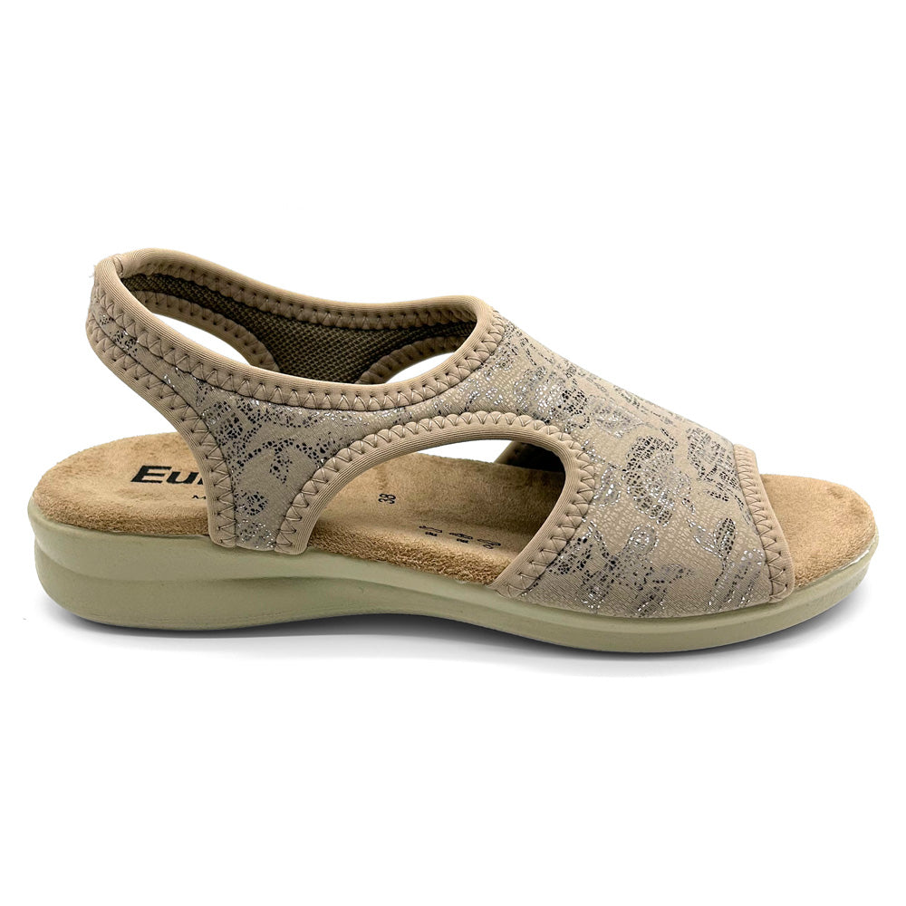 Cabello Women's Tuscany Beige  Natural Fit Footwear