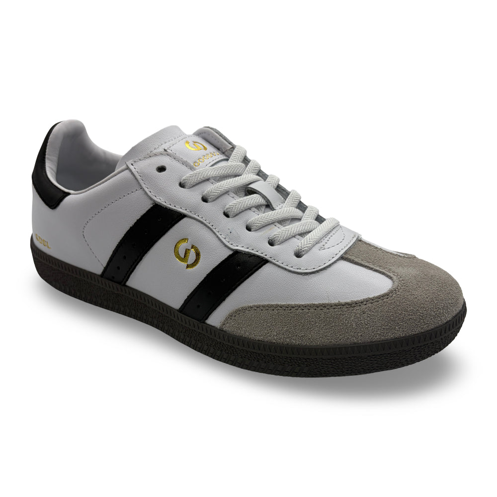 Goodsole Women's 2001 Crossroads White/Black Leather