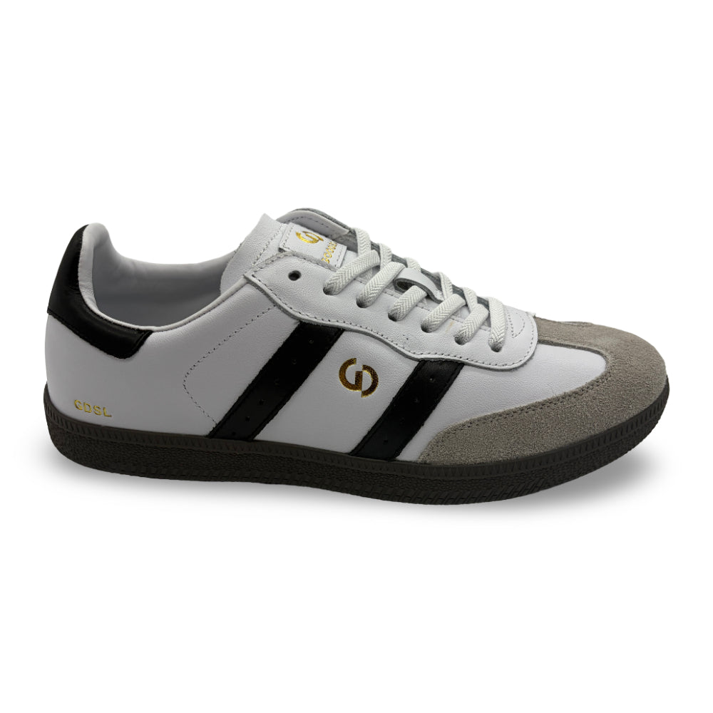 Goodsole Women's 2001 Crossroads White/Black Leather