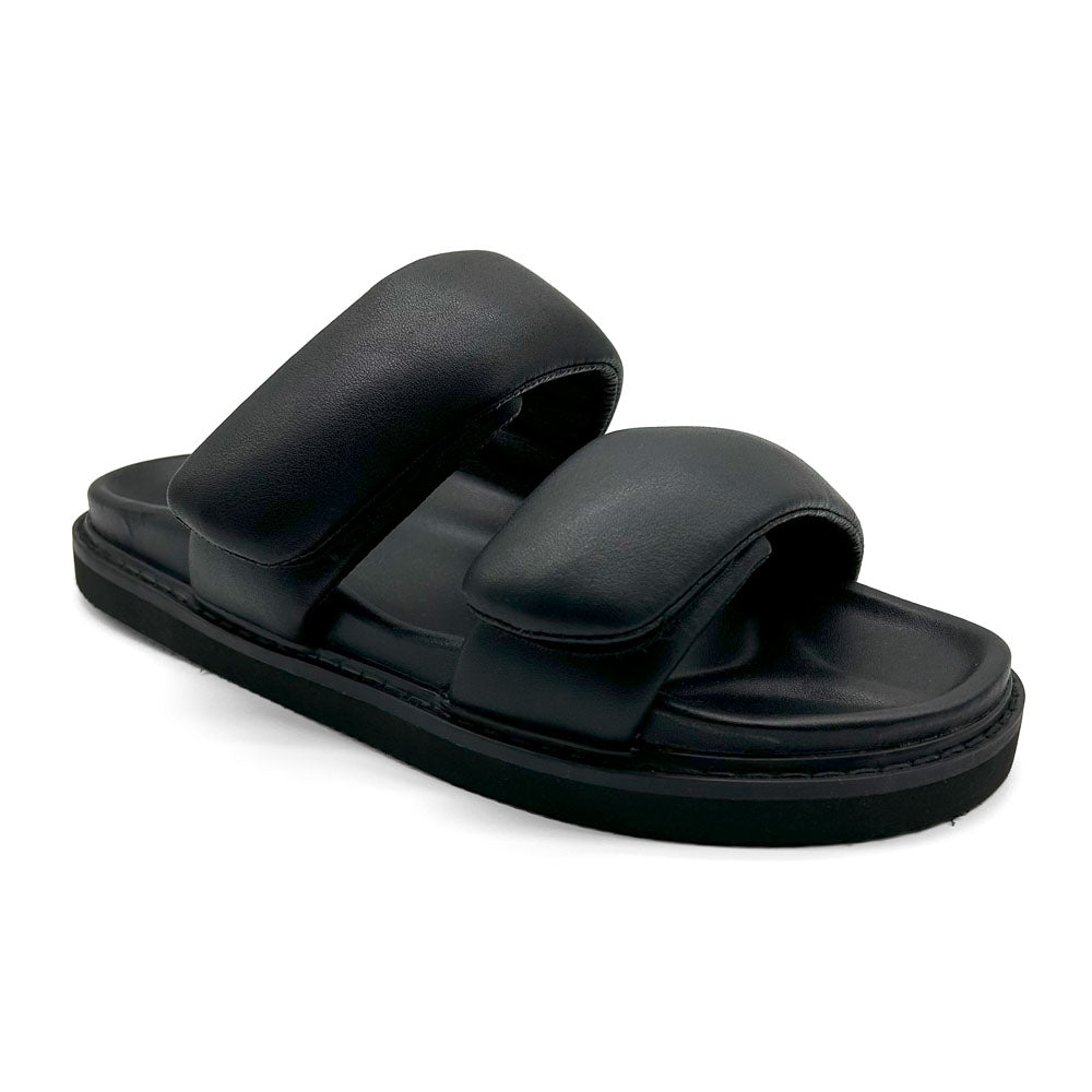 Human Women's Amy Black Leather  Natural Fit Footwear