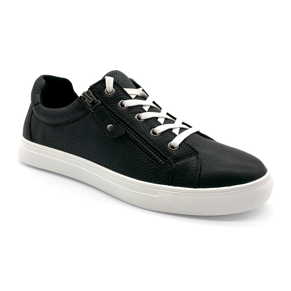 Klouds Women's Cara Pebble Black  Natural Fit Footwear