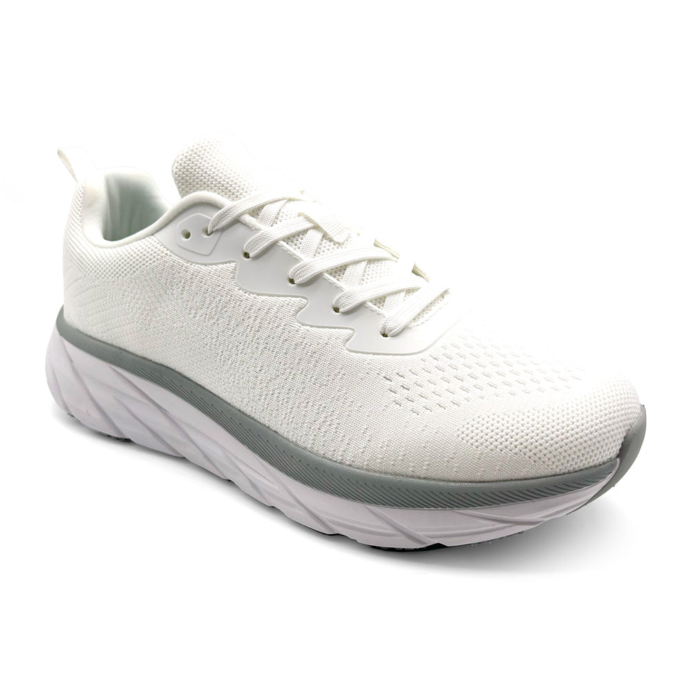 Klouds Women's Kenzie White  Natural Fit Footwear
