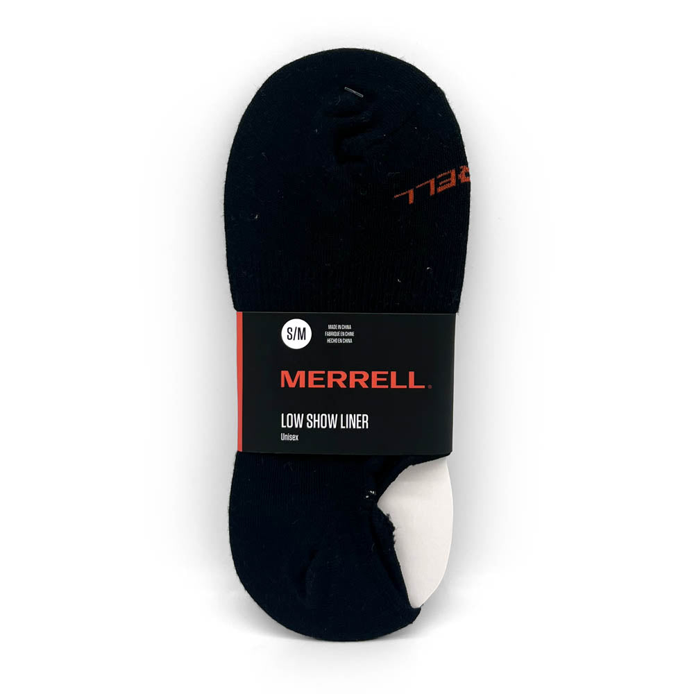 Merrell Low Show Sock Black  Natural Fit Footwear