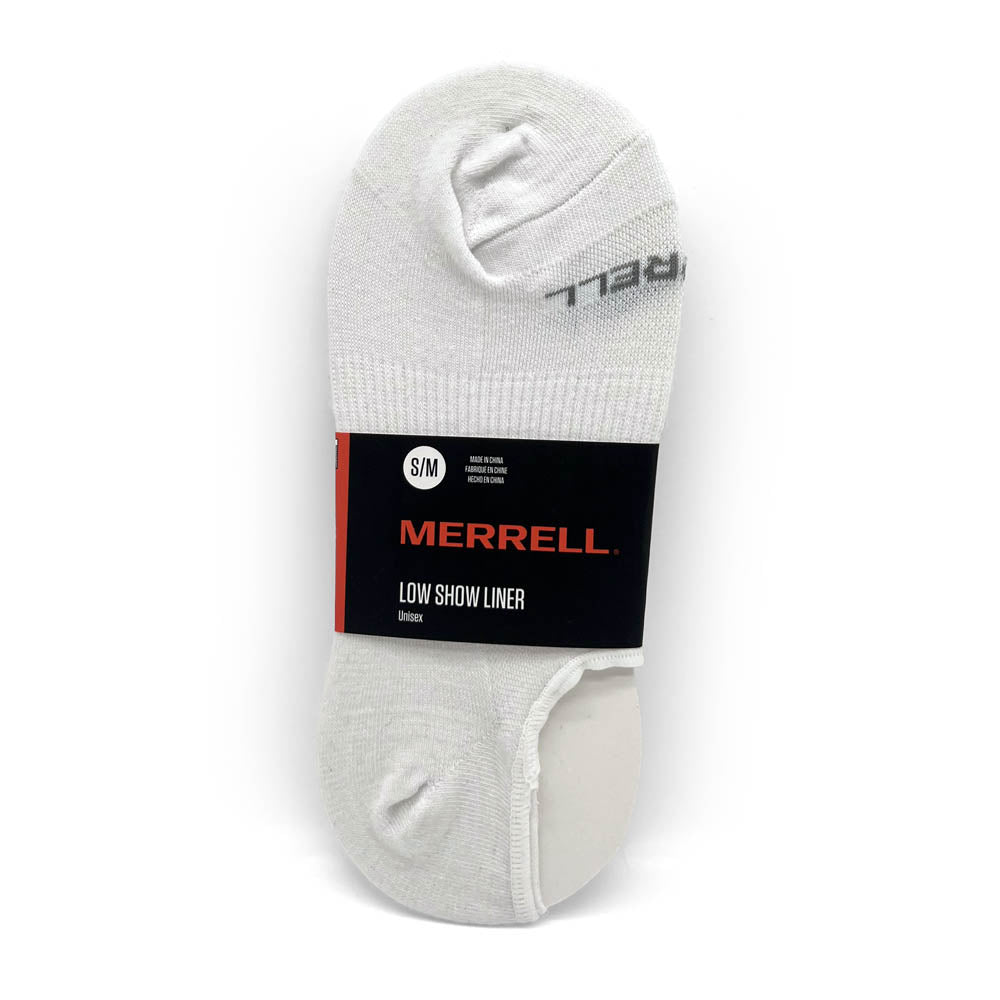 Merrell Low Show Sock White  Natural Fit Footwear